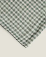 GINGHAM BABY TOWEL