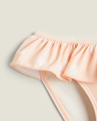 CHILDREN’S RUFFLED SEASHELL BEACH BIKINI BOTTOMS