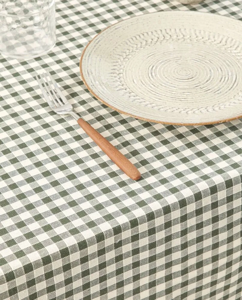 GINGHAM COTTON TABLECLOTH