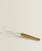 SILICONE AND WOOD WHISK