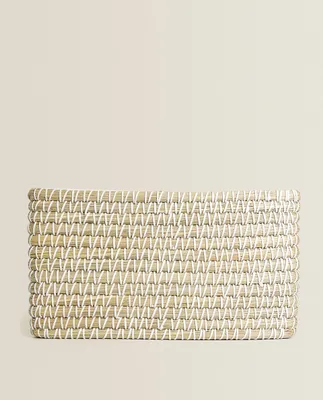 CONTRAST RECTANGULAR BASKET