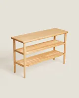 ASH WOOD SHOE RACK