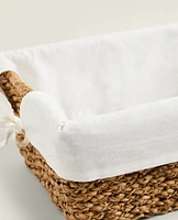 FABRIC-LINED BASKET