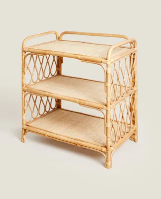 RATTAN BABY CHANGING TABLE