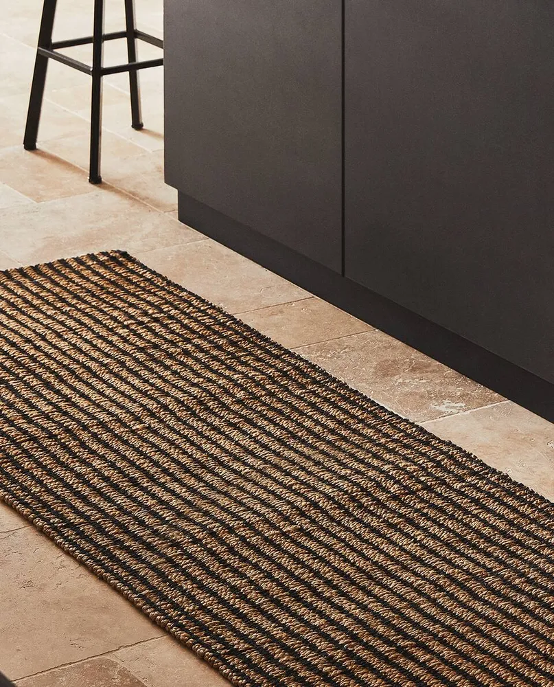 NON-SLIP JUTE RUG