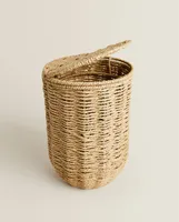 WASTEPAPER BASKET WITH REMOVABLE LID