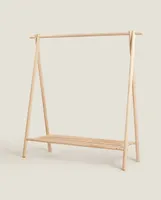 WOODEN CLOTHES RACK