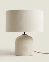 LAMP WITH CERAMIC BASE