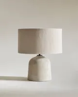 LAMP WITH CERAMIC BASE