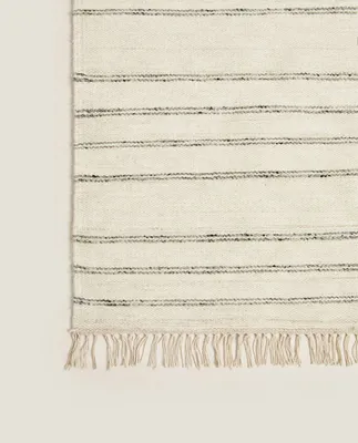 STRIPED WOOL RUG