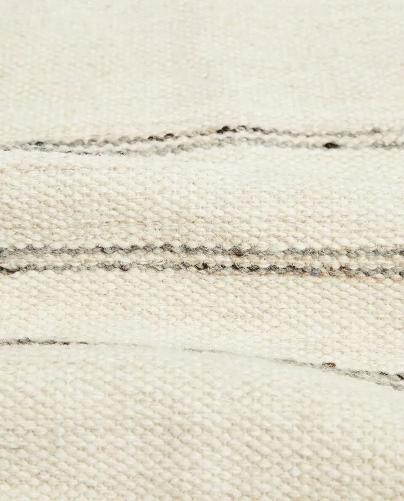 STRIPED WOOL RUG