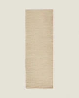 RECTANGULAR WOOL AND COTTON RUG