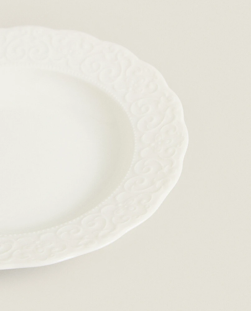 PORCELAIN SOUP PLATE