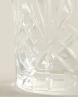 ENGRAVED CRYSTALLINE SHOT GLASS