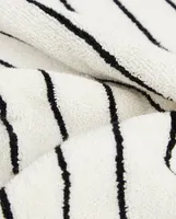 CONTRAST STRIPE COTTON TOWEL