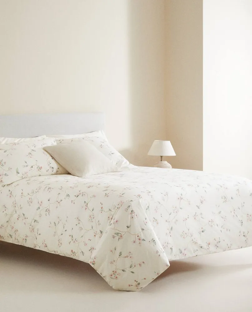 CHERRY BLOSSOM COTTON FLAT SHEET