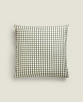 COTTON CHECK PILLOWCASE