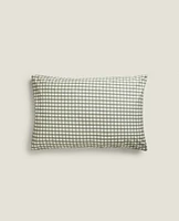 COTTON CHECK PILLOWCASE