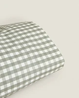 COTTON CHECK PILLOWCASE