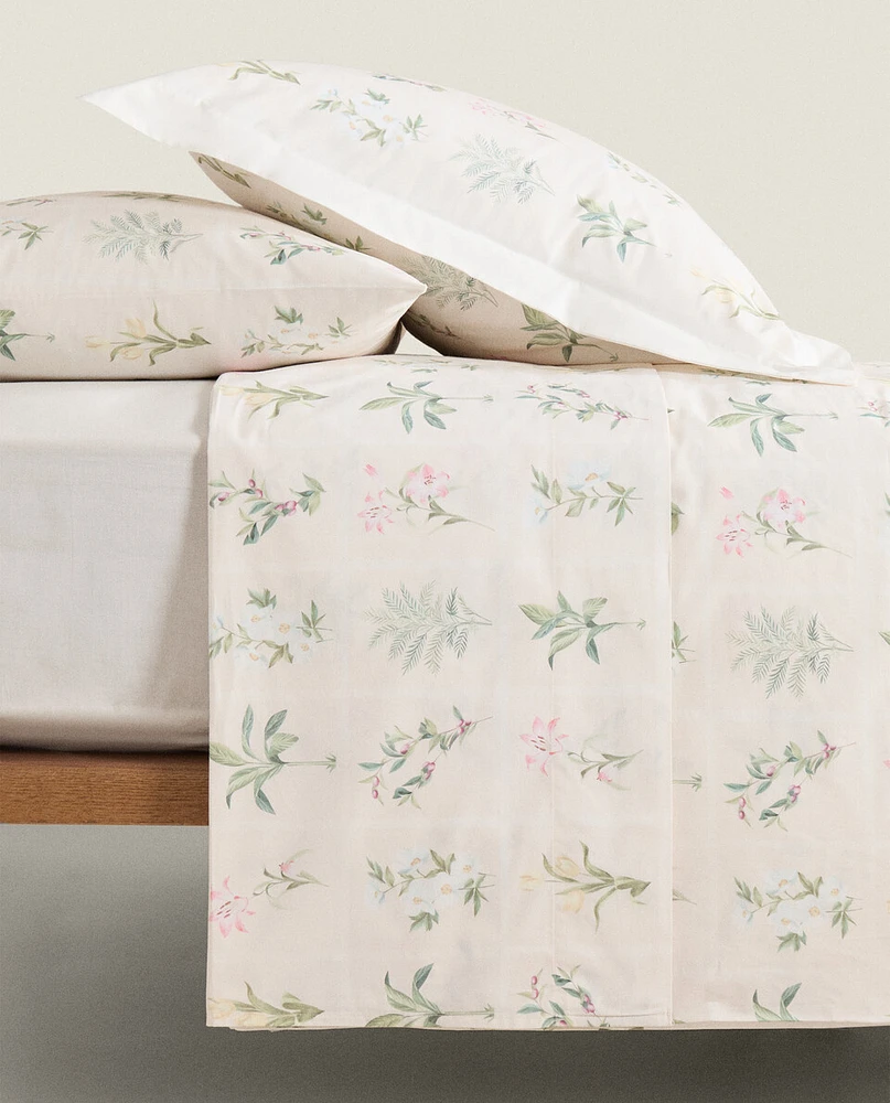 BOTANICAL PRINT DUVET COVER