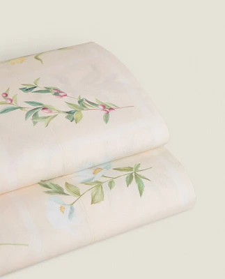 BOTANICAL PRINT FLAT SHEET