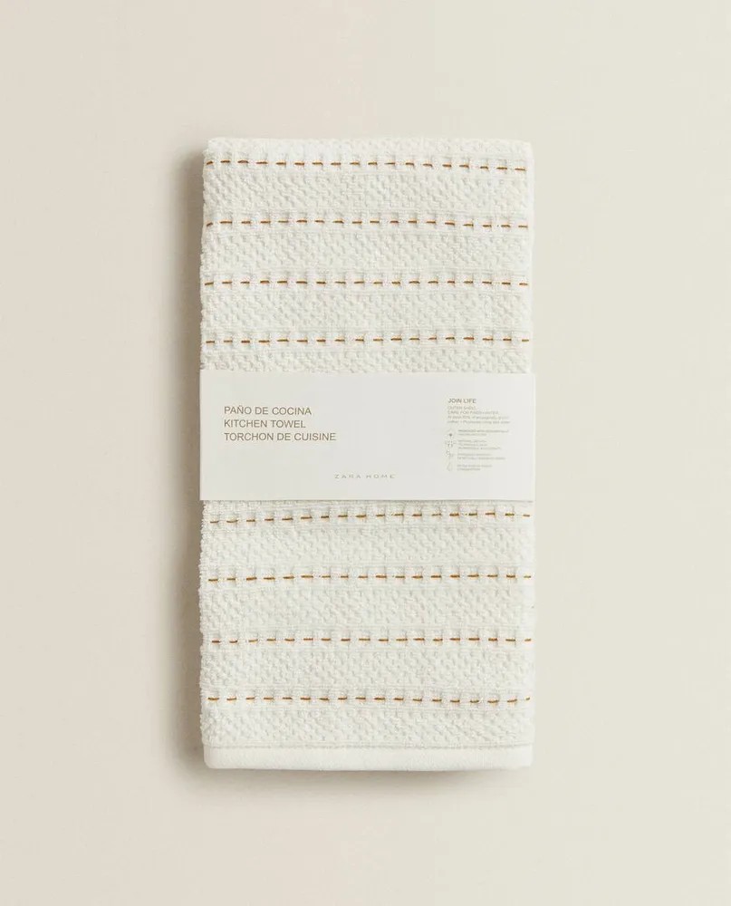 COTTON TERRYCLOTH TEA TOWEL