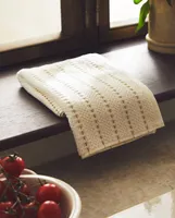 COTTON TERRYCLOTH TEA TOWEL