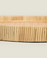 ROUND RATTAN TRAY