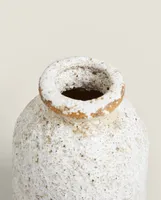 TEXTURED CERAMIC VASE