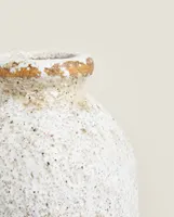 TEXTURED CERAMIC VASE