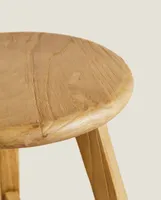 ELM WOOD STOOL