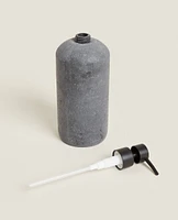 STONE GREY RESIN SHOWER DISPENSER