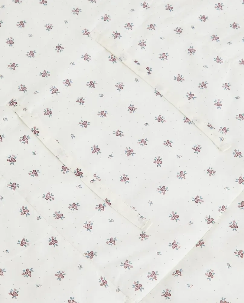 CHILDREN’S FLORAL COTTON MUSLIN CHANGING MAT