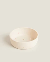 CHILDREN'S SILICONE BOWL WITH HEARTS