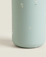 DOTS SILICONE TUMBLER WITH STRAW