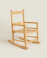 WOODEN ROCKING CHAIR