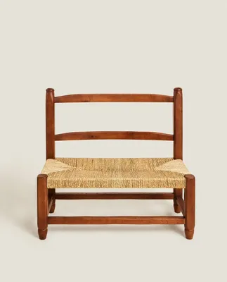 ASH WOOD BENCH WITH BACK