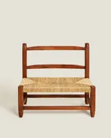 ASH WOOD BENCH WITH BACK