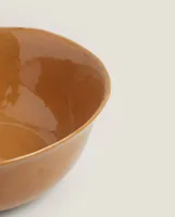 STONEWARE SALAD BOWL