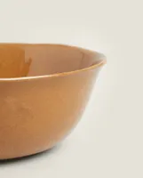 STONEWARE SALAD BOWL