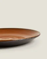 STONEWARE BREAD DISH