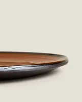 OVAL STONEWARE SERVING DISH