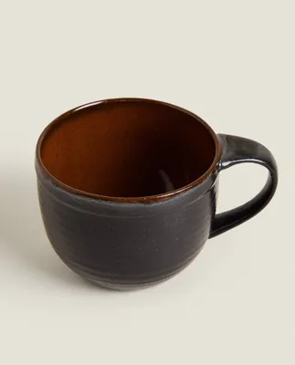 STONEWARE BREAKFAST MUG