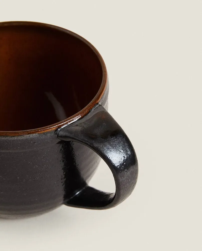 STONEWARE BREAKFAST MUG