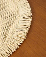 FRINGED PAPER PLACEMAT