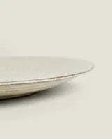 STONEWARE DINNER PLATE