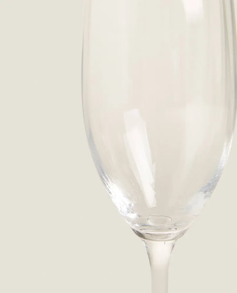 WAVY FLUTE GLASS