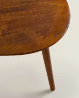 BEVELED WOODEN TABLE