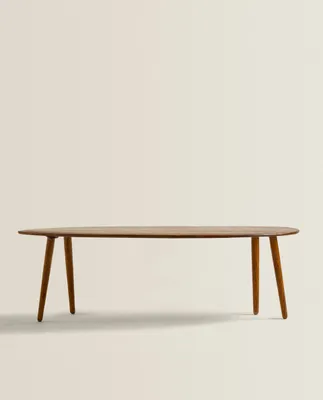 BEVELLED WOODEN TABLE