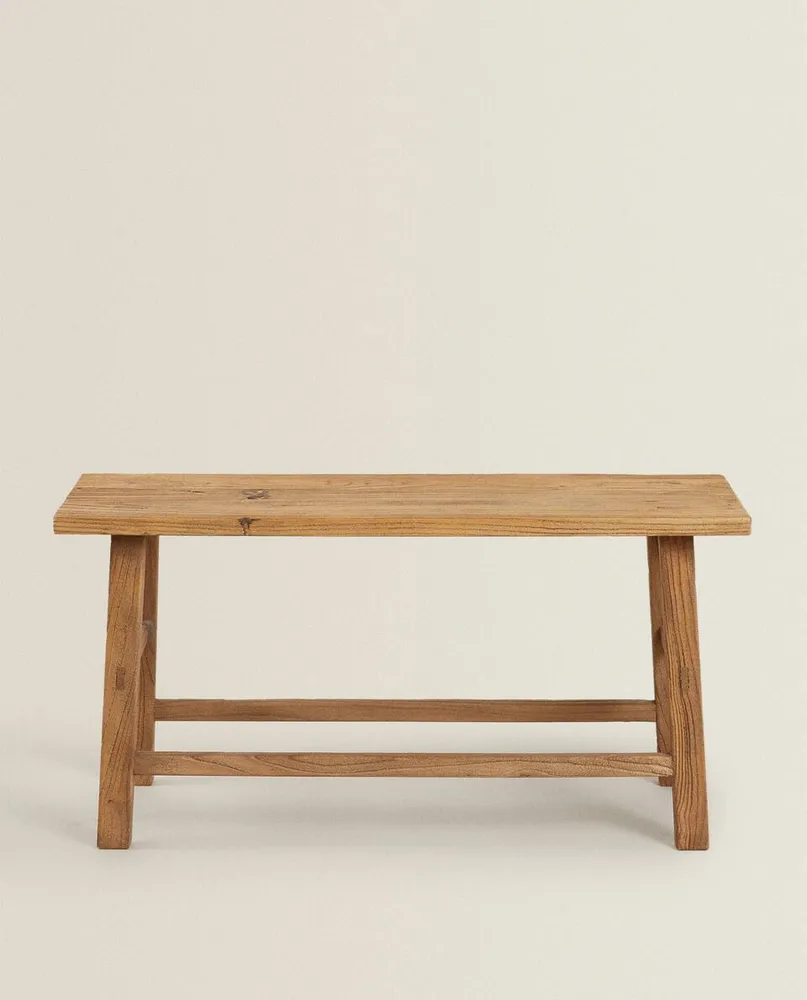 ELM WOOD BENCH